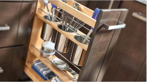 Utensil Bin Base Pullout - 5"