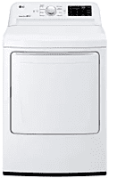 LG Top Loading Washer & Electric Dryer - White