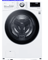 LG Front Loading Smart Washer & Gas Dryer- White