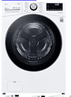 LG Stacked Washer & Gas Dryer- White