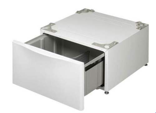 Pedestal with Drawer- White