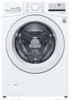LG Front Loading Washer & Gas Dryer- White