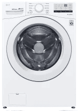 LG Front Loading Washer & Gas Dryer- White