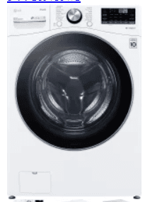 LG Front Loading Smart Washer & Electric Dryer- White