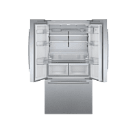 Bosch Kitchen Appliance Package with Combo Wall Microwave & Oven, Counter Depth Fridge - Electric Bosch Kitchen Appliance Package with Combo Wall Microwave & Oven, Counter Depth Fridge - Electric