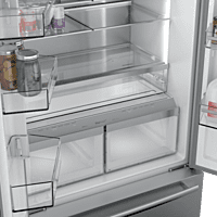 Bosch Kitchen Appliance Package with Combo Wall Microwave & Oven, Counter Depth Fridge - Electric Bosch Kitchen Appliance Package with Combo Wall Microwave & Oven, Counter Depth Fridge - Electric