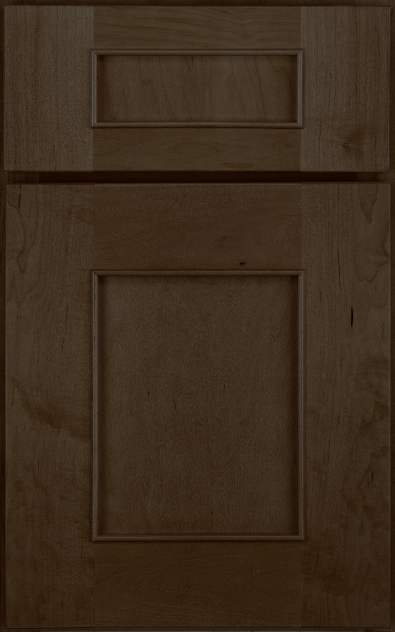 Iconic Logan Flat Panel Maple Stained