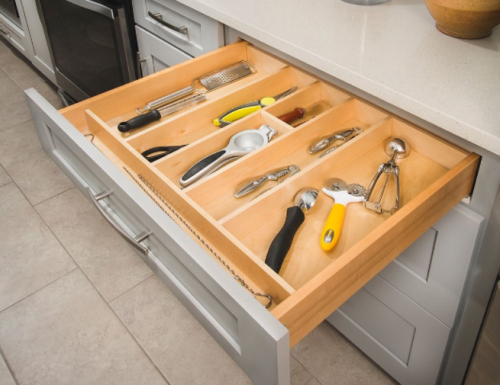 Utensil Drawer Insert- 8" to 18"